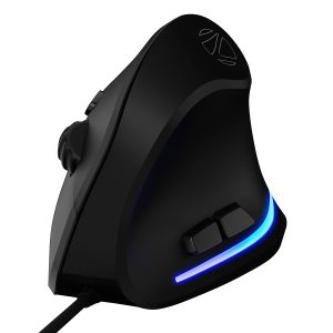ZEBRONICS Cozy 6 Button Vertical USB Gaming Mouse- Black