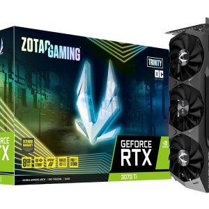 ZOTAC Gaming GeForce RTX 3070 Ti Trinity OC 8GB GDDR6X 256-Bit Triple Fan Graphics Card (ZT-A30710J-10P)