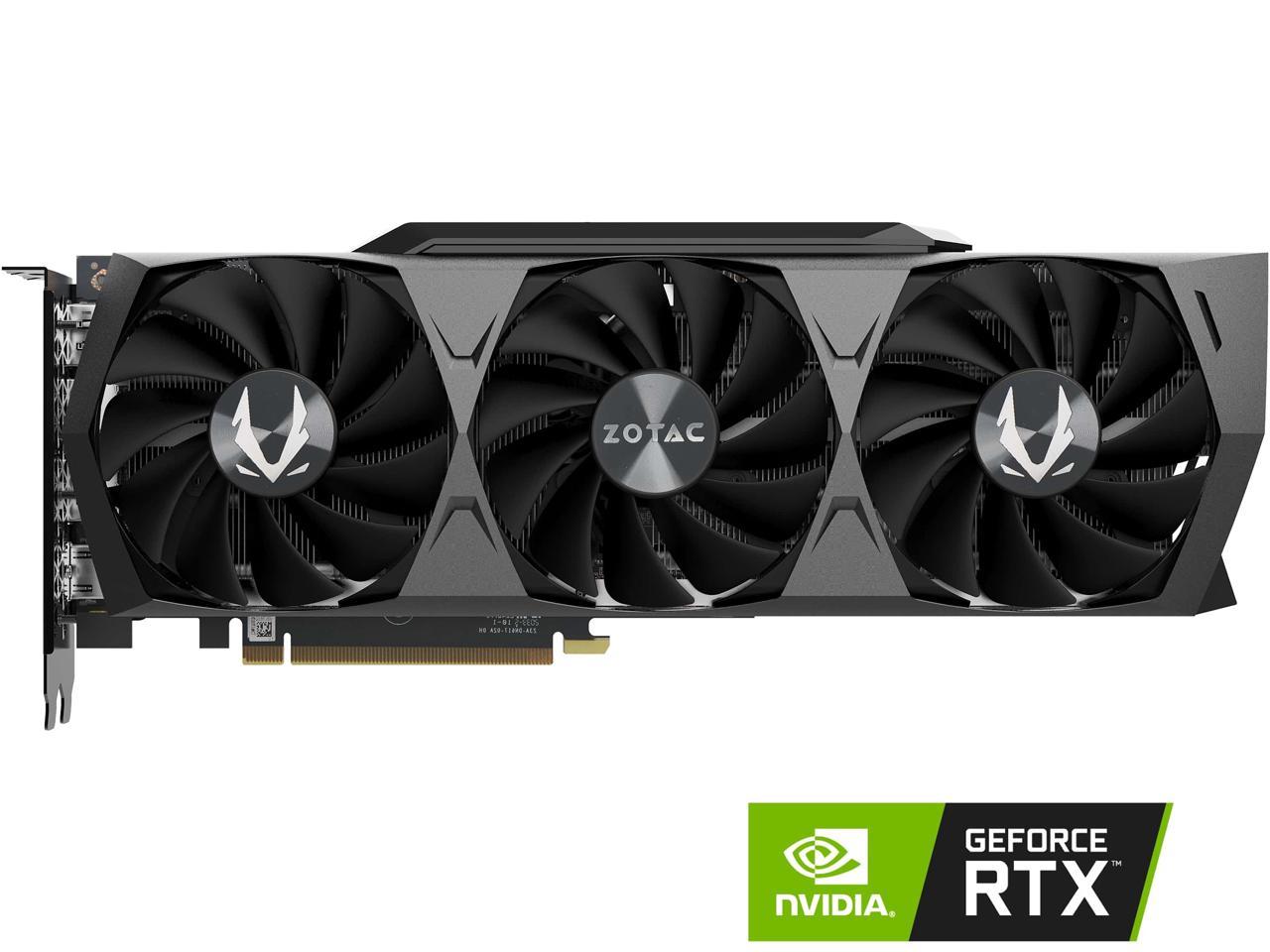 ZOTAC Gaming GeForce RTX 3070 Ti Trinity OC 8GB GDDR6X 256-Bit Triple Fan Graphics Card (ZT-A30710J-10P) - Image 2