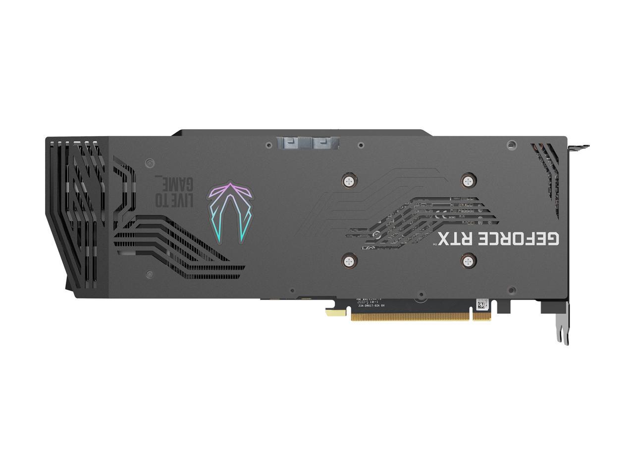 ZOTAC Gaming GeForce RTX 3070 Ti Trinity OC 8GB GDDR6X 256-Bit Triple Fan Graphics Card (ZT-A30710J-10P) - Image 4