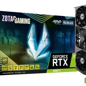 ZOTAC Gaming GeForce RTX 3080 Ti AMP Extreme Holo 12GB GDDR6X 384-Bit Triple Fan Graphics Card (ZT-A30810B-10P)