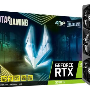 Zotac Gaming GeForce RTX 3090 Ti AMP Extreme Holo 24GB GDDR6X 384-Bit Triple Fan Graphics Card (ZT-A30910B-10P)