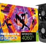 Zotac Gaming GeForce RTX 4060 Ti Twin Edge OC 8GB GDDR6 128-Bit Dual Fan Graphics Card SPIDER-MAN: Across the Spider-Verse Bundle (ZT-D40610H-10SMP)