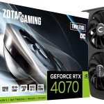 Zotac Gaming GeForce RTX 4070 Twin Edge OC 12GB GDDR6X 192-Bit Dual Fan Graphics Card (ZT-D40700H-10M)