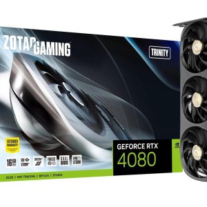 Zotac Gaming GeForce RTX 4080 Trinity 16GB GDDR6X 256-Bit Triple Fan Graphics Card (ZT-D40810D-10P)