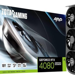 Zotac Gaming GeForce RTX 4080 SUPER AMP 16GB GDDR6X 256-Bit Triple Fan Graphics Card (ZT-D40820F-10P)
