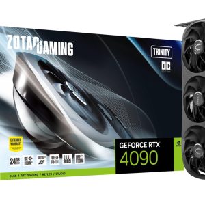 Zotac Gaming GeForce RTX 4090 Trinity OC 24GB GDDR6X 384-Bit Triple Fan Graphics Card (ZT-D40900J-10P)