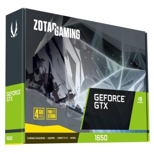 Zotac Gaming GeForce GTX 1650 4GB GDDR6 128-Bit Dual Fan Graphics Card (ZT-T16520R-10L)