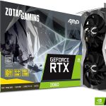 ZOTAC GAMING GeForce RTX 2060 AMP 6GB GDDR6 192-Bit Dual Fan Graphics Card (ZT-T20600D-10M)