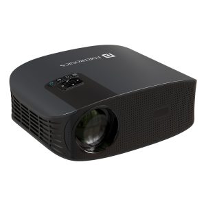 Portronics Beem 490 Smart LED Projector with 1080p Full HD, Streaming Apps (Netflix, Prime Video, Hotstar), Automatic Focus, Auto Keystone Correction, 6000 Lumens, Bluetooth, Wi-fi, 5W Speaker (Grey)