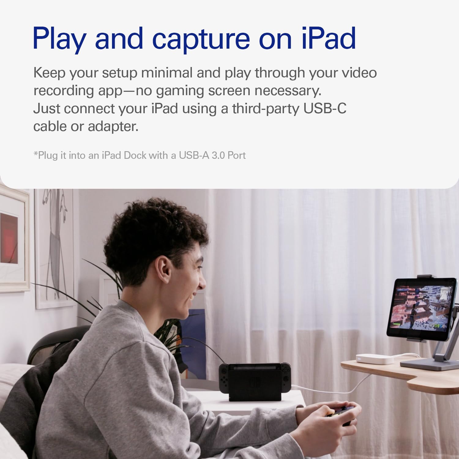 Elgato Game Capture Neo ??USB Portable Capture Card 4K60 HDR Passthrough, 1080p60 Video Recording ??For PS5/Xbox/Switch/iPhone ??In OBS, Quicktime and more - Plug & Play/Works on Laptop, PC, Mac, iPad - Image 6