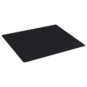 Logitech G640 Large Cloth Gaming Mouse Pad - Optimised for Gaming Sensors/ Moderate Surface Friction/ Non-Slip Mouse Mat/ 460 x 400 x 3 mm (Black)