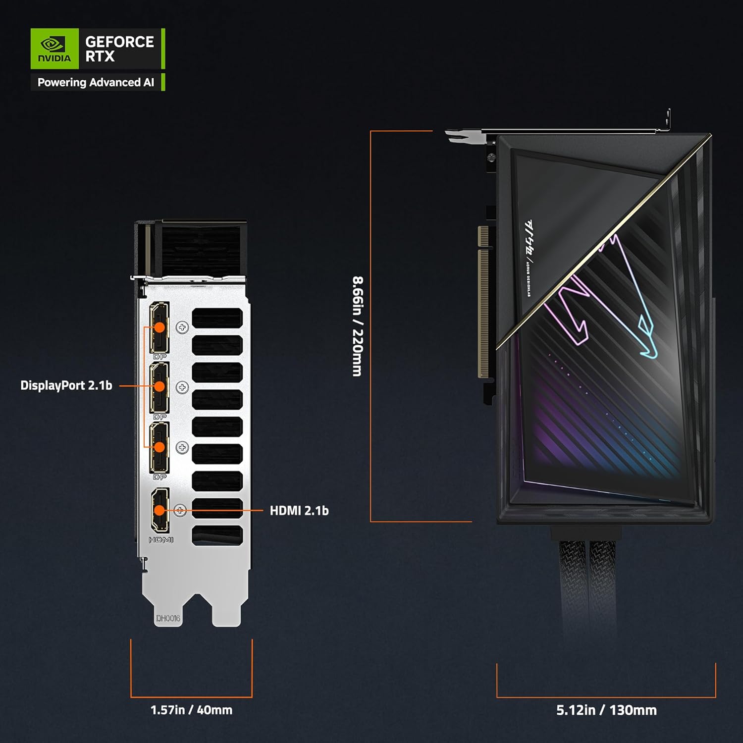 Gigabyte AORUS GeForce RTX 5080 XTREME WATERFORCE 16GB GDDR7 256-Bit Triple Fan Graphics Card (GV-N5080AORUSX W-16GD) - Image 2