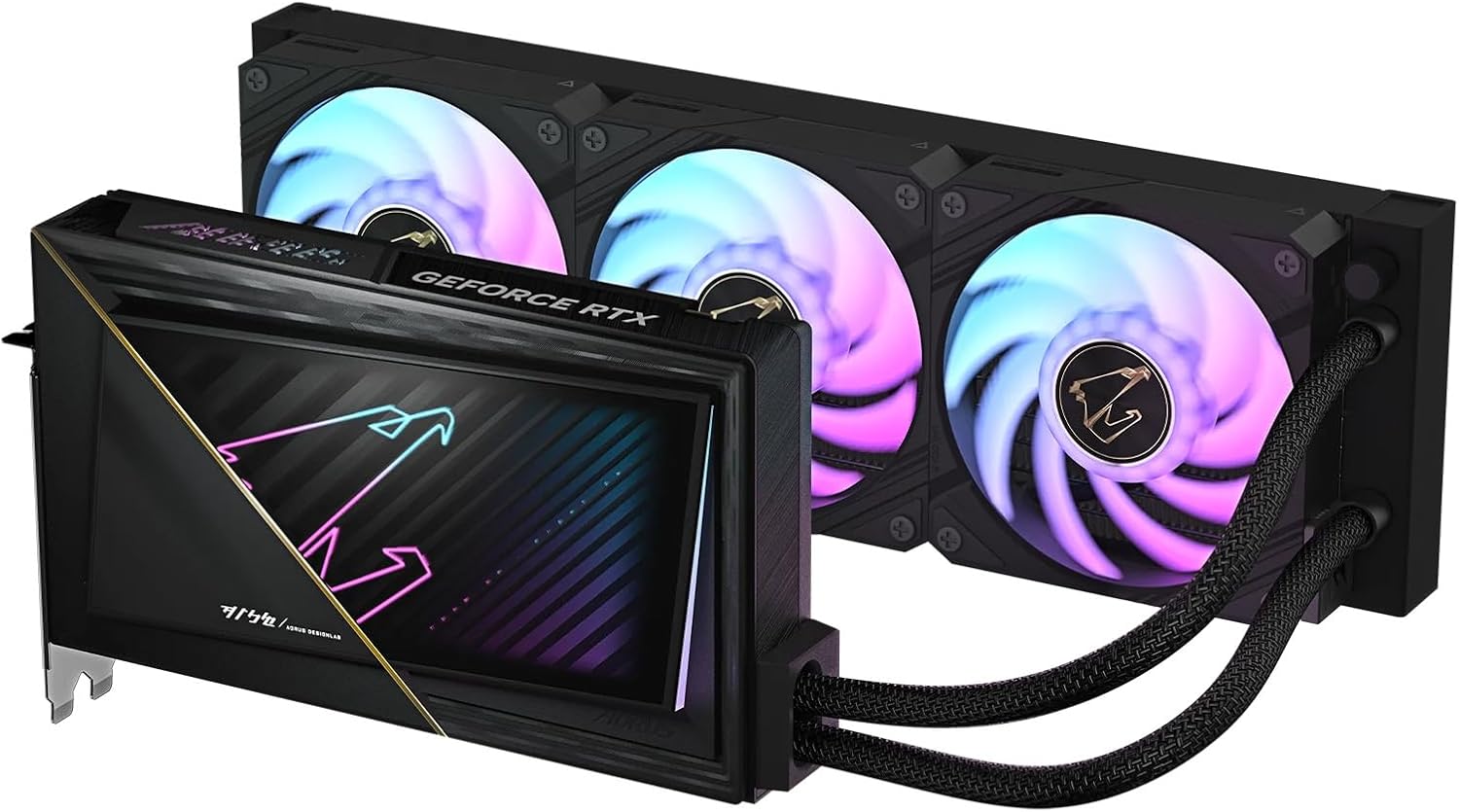 Gigabyte Aorus Geforce RTX 5090 Xtreme Waterforce 32GB GDDR7 512-Bit Triple Fan Graphics Card with All-in-one Cooling System (GV-N5090AORUSX W-32GD) - Image 3