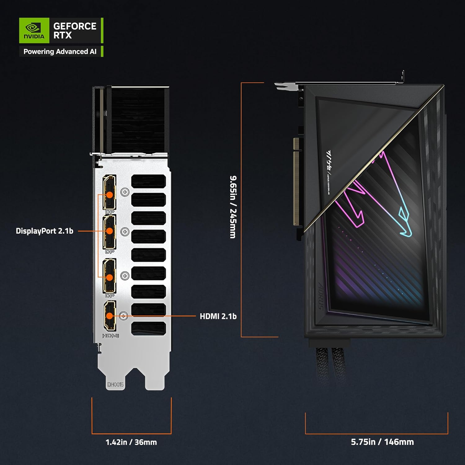 Gigabyte Aorus Geforce RTX 5090 Xtreme Waterforce 32GB GDDR7 512-Bit Triple Fan Graphics Card with All-in-one Cooling System (GV-N5090AORUSX W-32GD) - Image 4