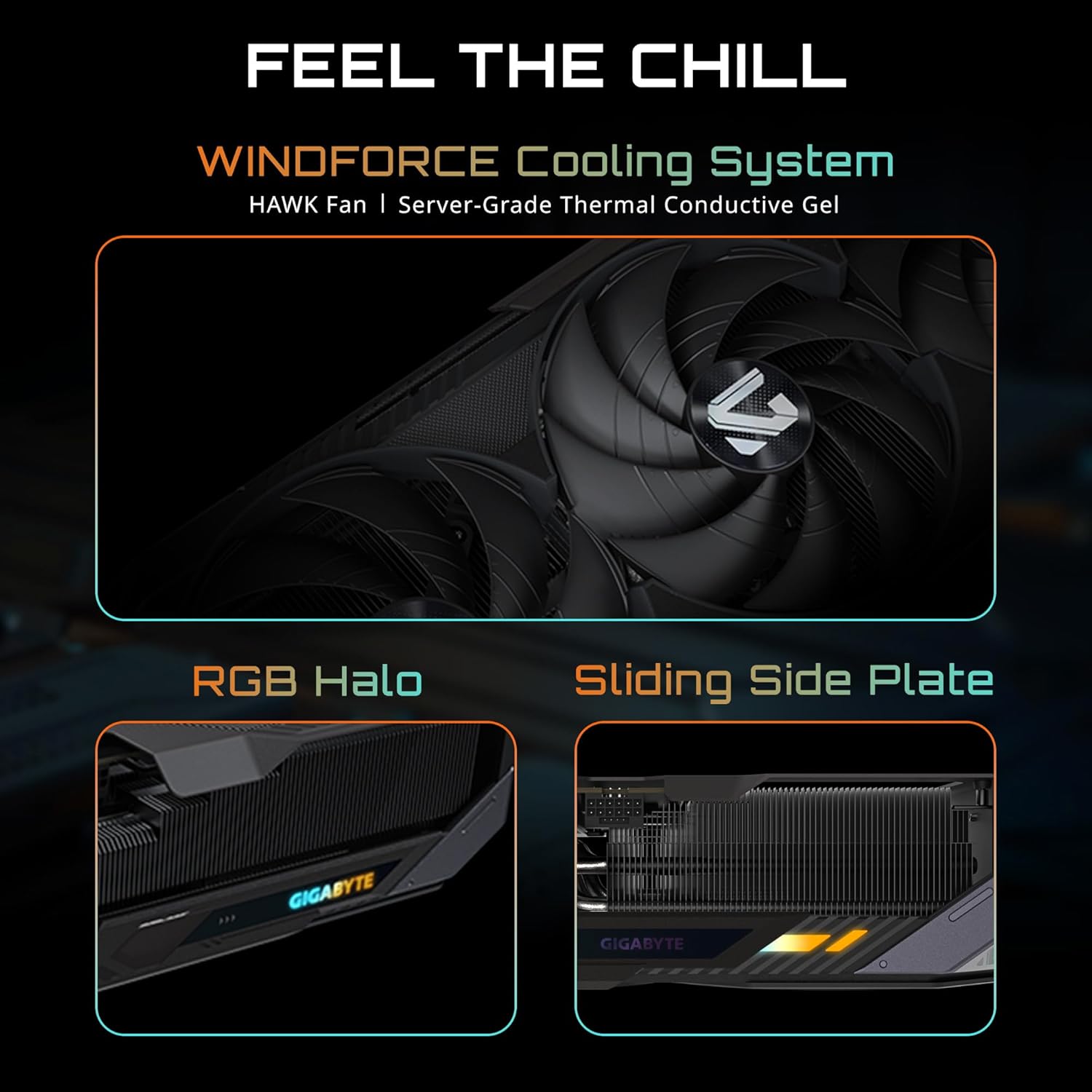 Gigabyte Geforce RTX 5090 GAMING OC 32GB GDDR7 512-Bit Triple Fan Graphics Card (GV-N5090GAMING OC-32GD) - Image 7