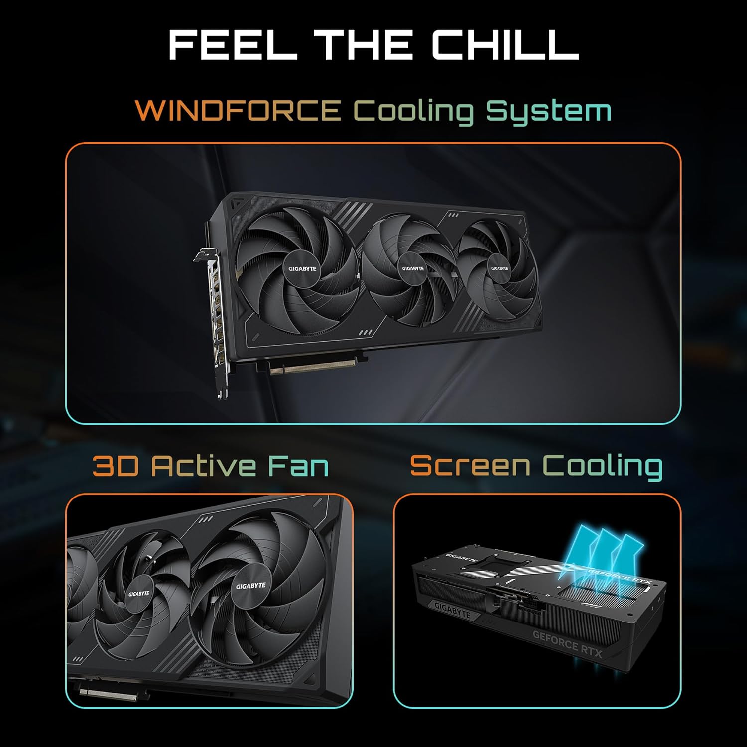 Gigabyte Geforce RTX 5090 WINDFORCE OC 32GB GDDR7 512-Bit Triple Fan Graphics Card Graphic Card (GV-N5090WF3OC-32GD) - Image 7