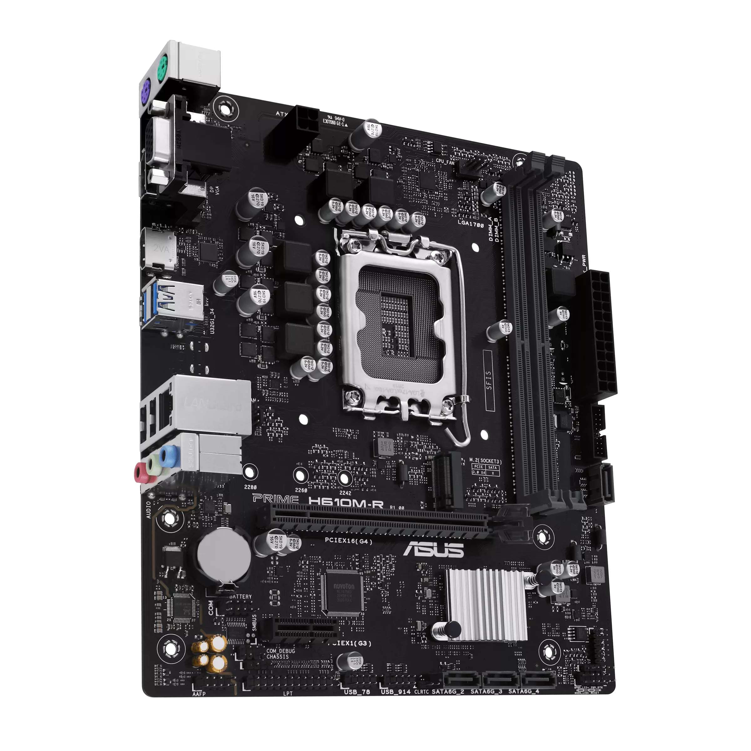 Asus PRIME H610M-R D4 Motherboard For Intel 14th, 13th & 12th Gen Processors - LGA1700 Socket - Image 5