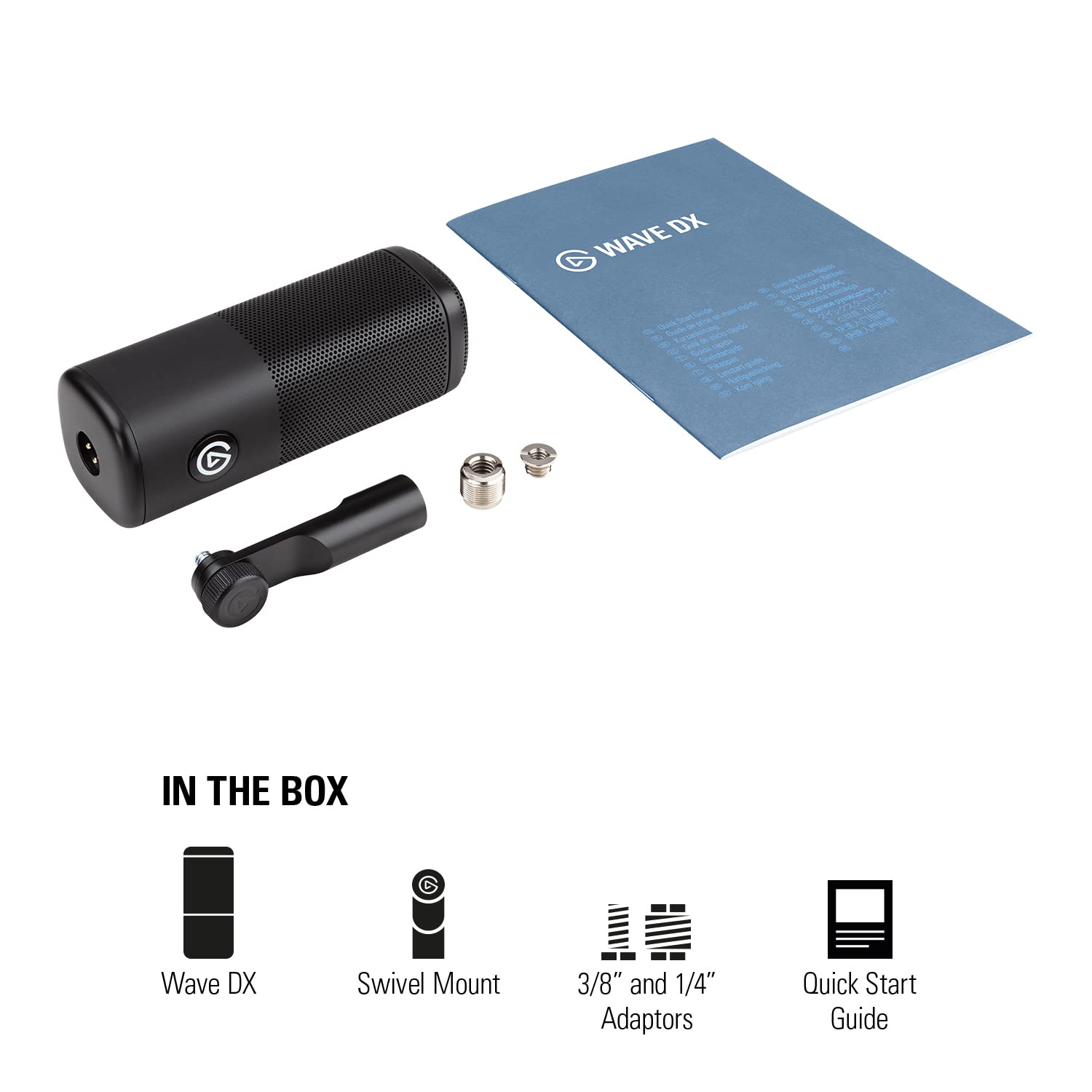 Elgato Wave DX - Dynamic XLR Microphone, Warm True-to-Life Vocals, No Signal Booster Required, Cardioid Pattern, Pop Filter, Noise Rejection, Podcasting, Streaming, Broadcasting - Image 10