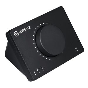 Elgato Wave XLR - Audio Mixer and 75 db Preamp for XLR Mic to USB-C, Control Interface with 48V Phantom Power, Tap-to-Mute, Digital Mixing Software for Streaming, Recording, Podcasting on Mac and PC