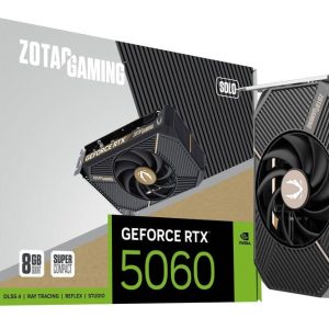 ZOTAC Gaming GeForce RTX 5060 Solo 8GB GDDR7 128-Bit Graphics Card (ZT-B50600G-10L)